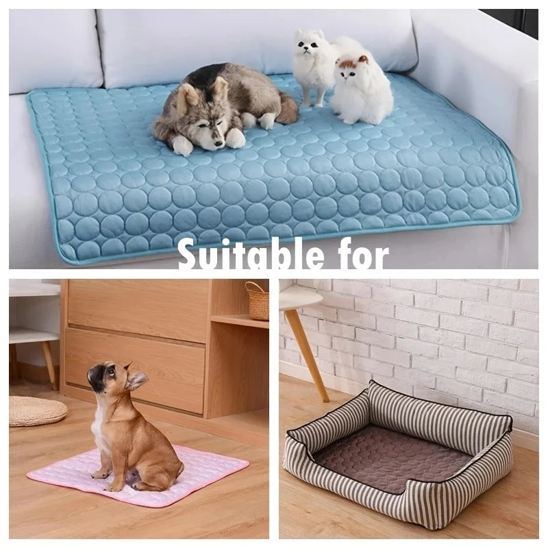 Dog Cooling Mat Summer Bed