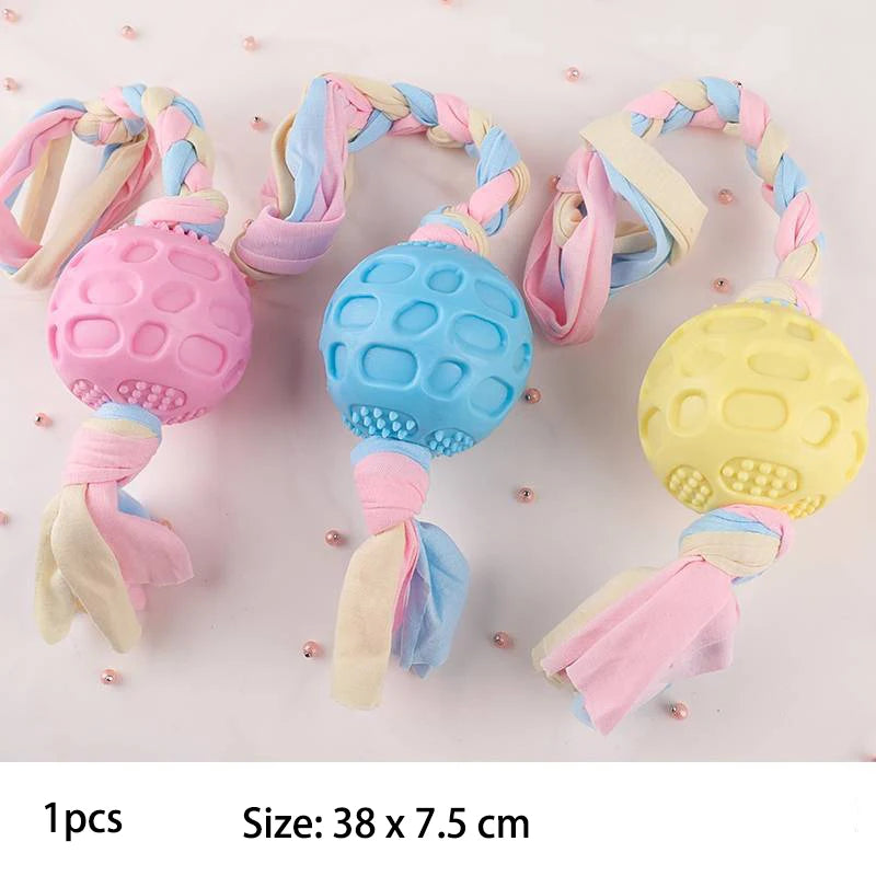 TPR Chew Toy for Small Dogs – Bite-Resistant Interactive Knot