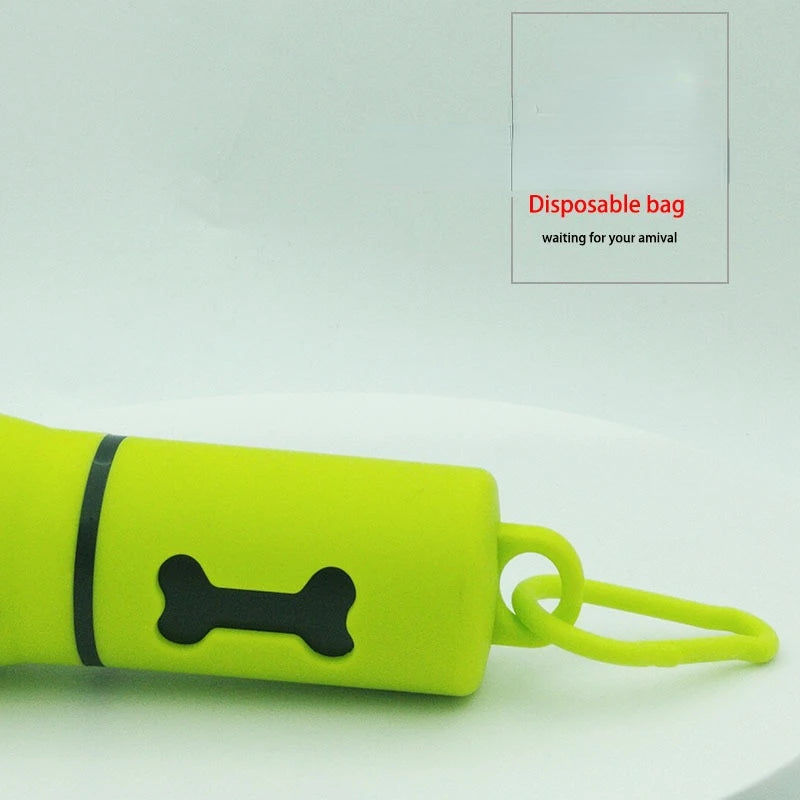LED Pet Waste Bag Dispenser – Dog Poop Bag Holder with Light