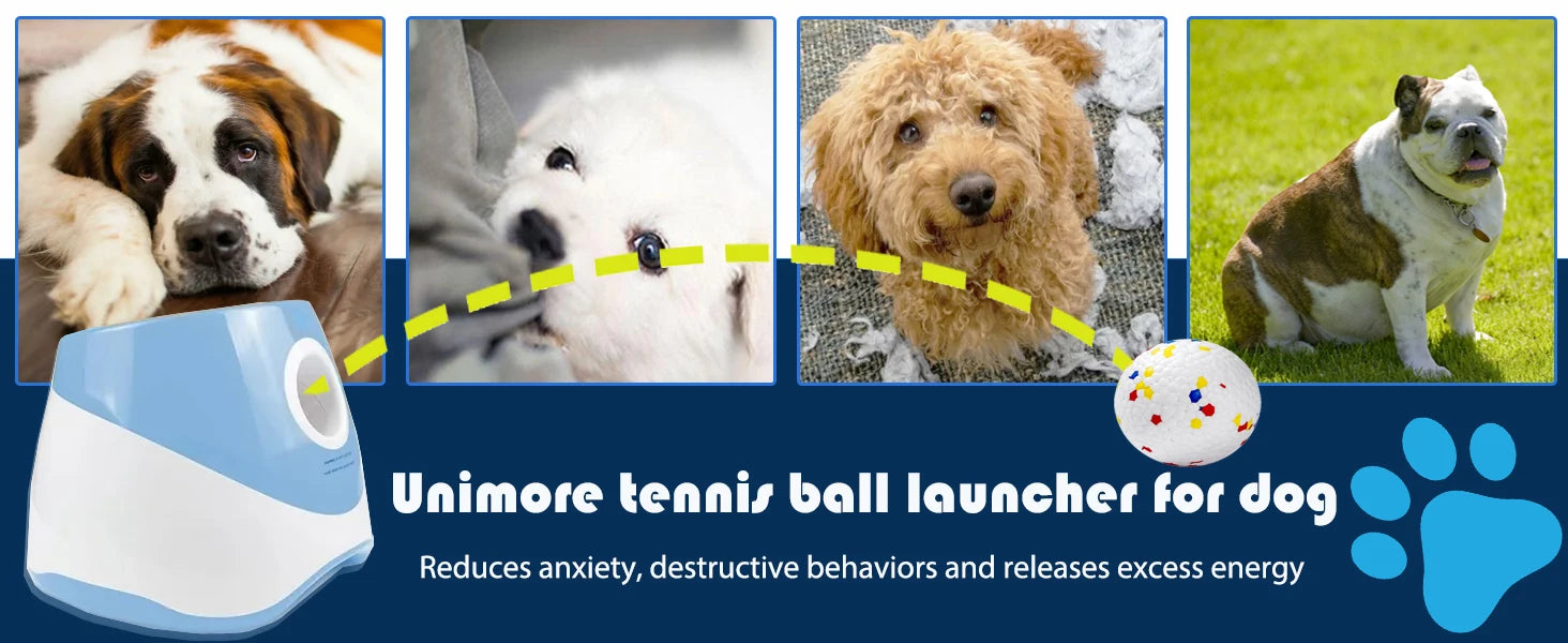 Automatic Dog Ball Launcher – Interactive Fetch Toy