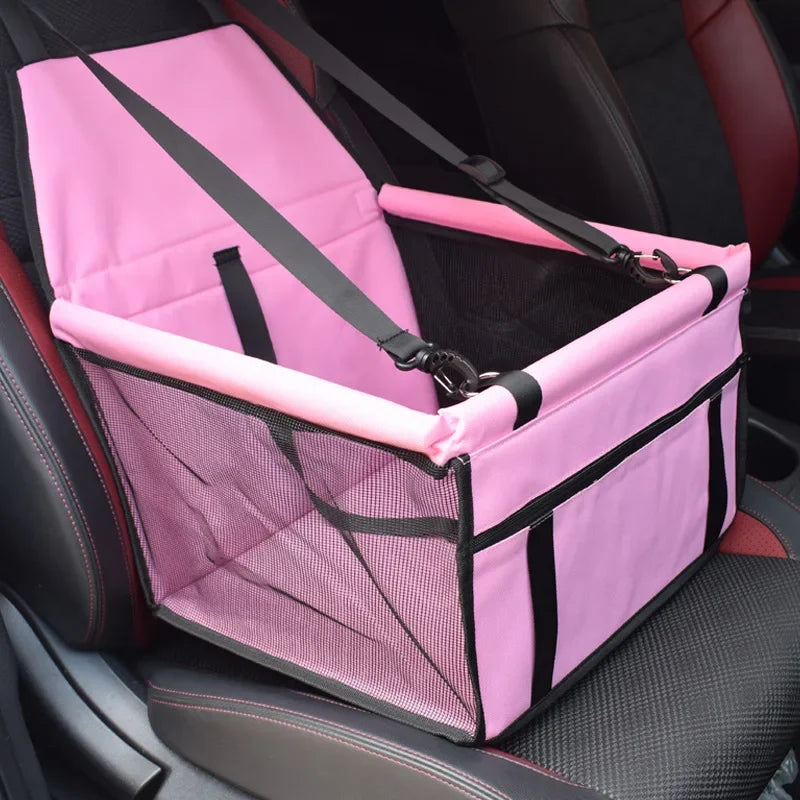 Waterproof Pet Car Seat Bag – Double-Thick Travel Mat & Safety Blanket