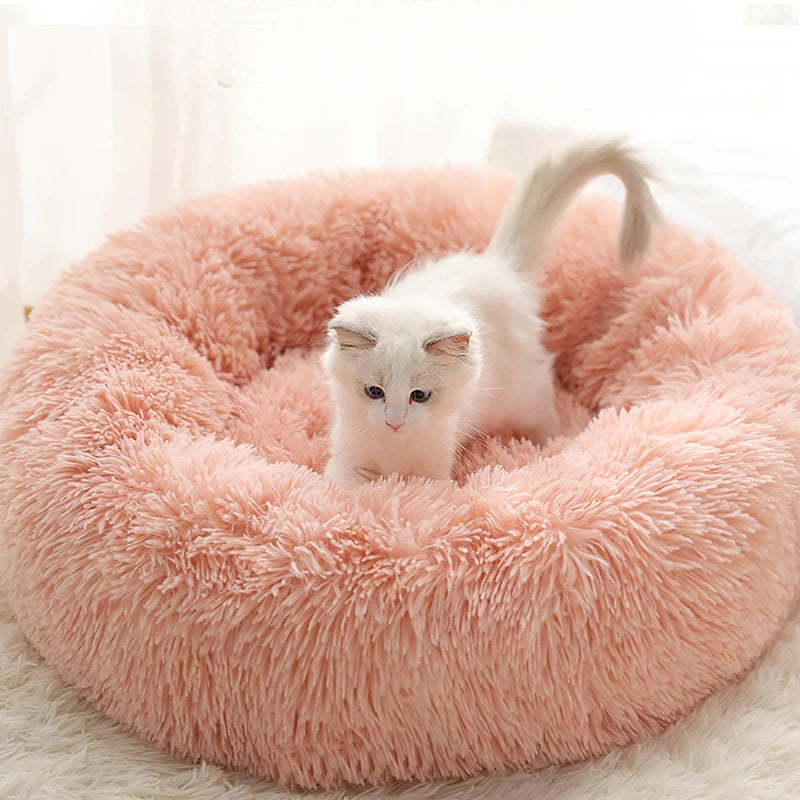 Plush Winter Pet Nest Bed
