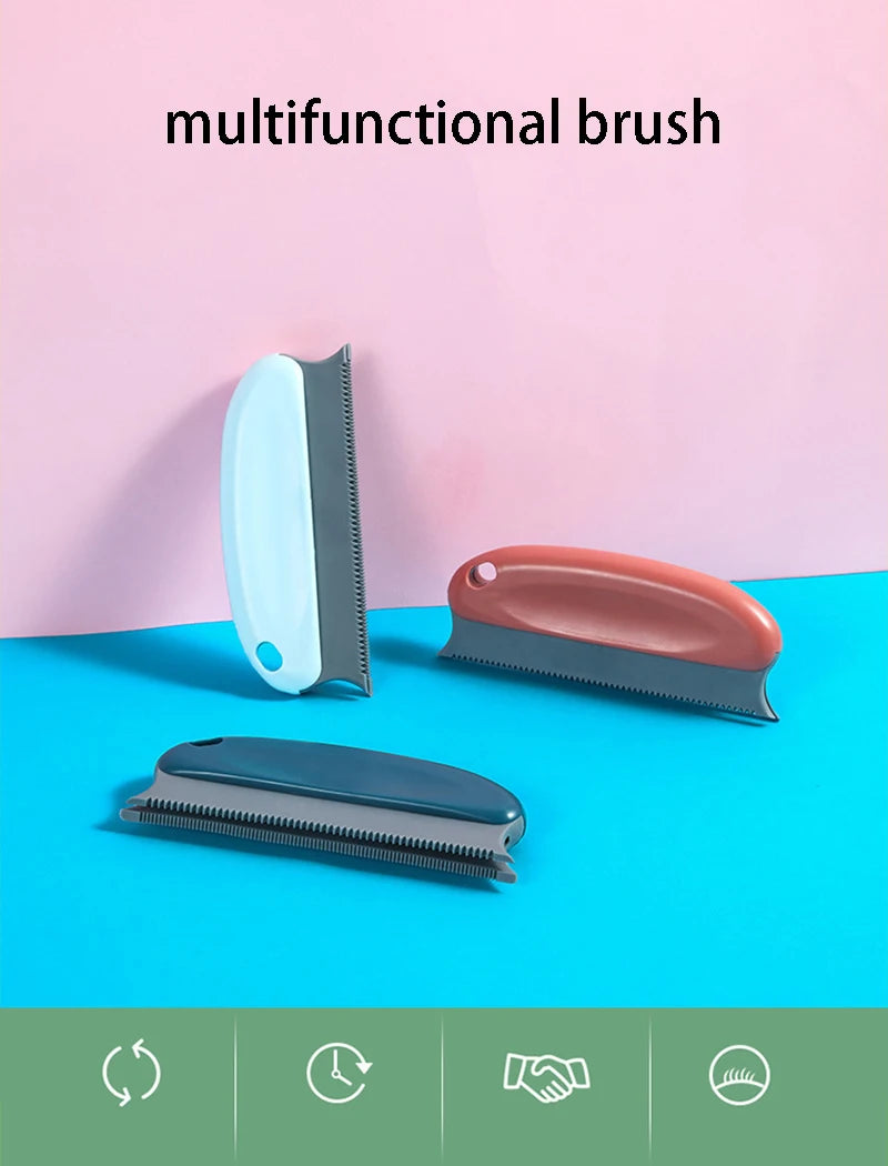 Pet Hair Remover Brush – Dog & Cat Hair Cleaner for Furniture & Cars