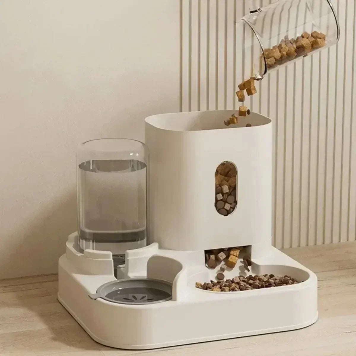 Automatic Pet Food & Water Dispenser
