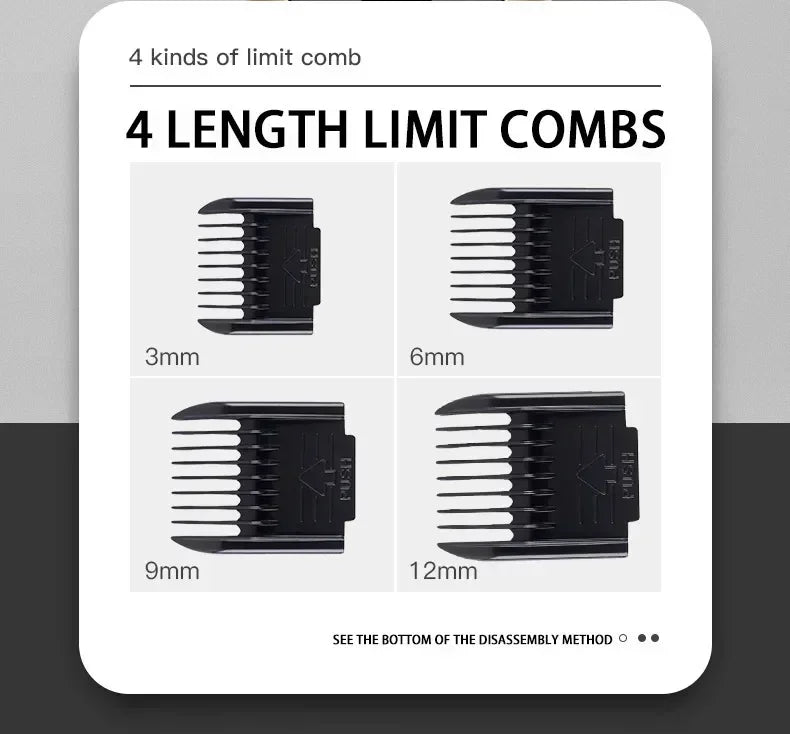 USB Rechargeable Pet Hair Clipper – Silent Dog & Cat Grooming Set