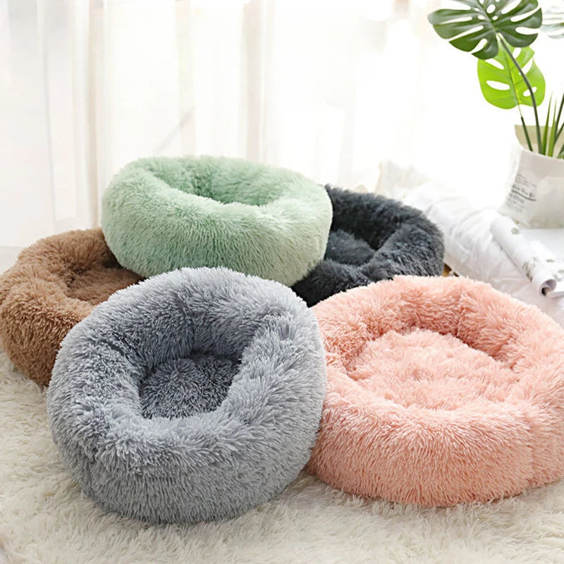 Plush Winter Pet Nest Bed