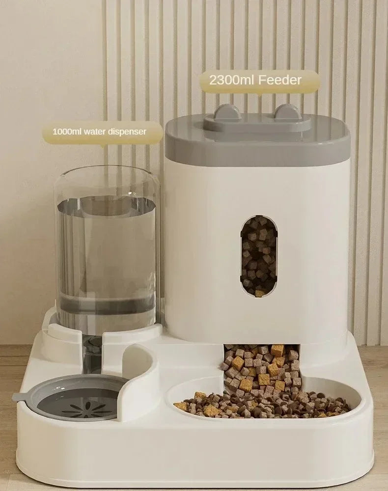 Automatic Pet Food & Water Dispenser