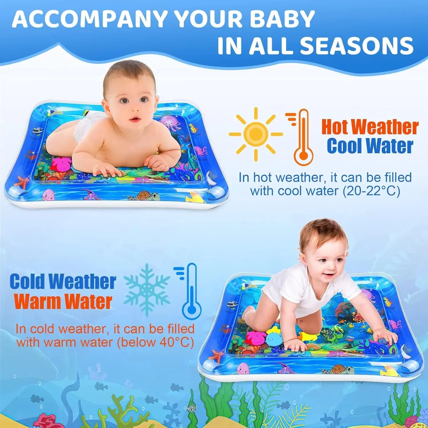 Inflatable Water Play Mat for Pets