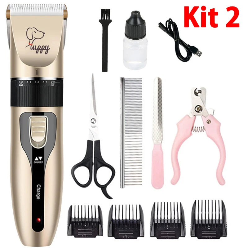 Electric Pet Clipper – Grooming Kit for Dogs & Cats