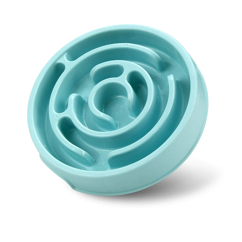 Slow Feeder Dog Bowl – Interactive Puzzle Treat Dispenser