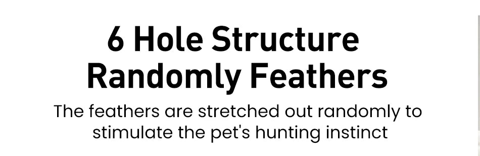 ROJECO 2-in-1 Smart Cat Toy – Automatic Feather Ball with 5 Modes