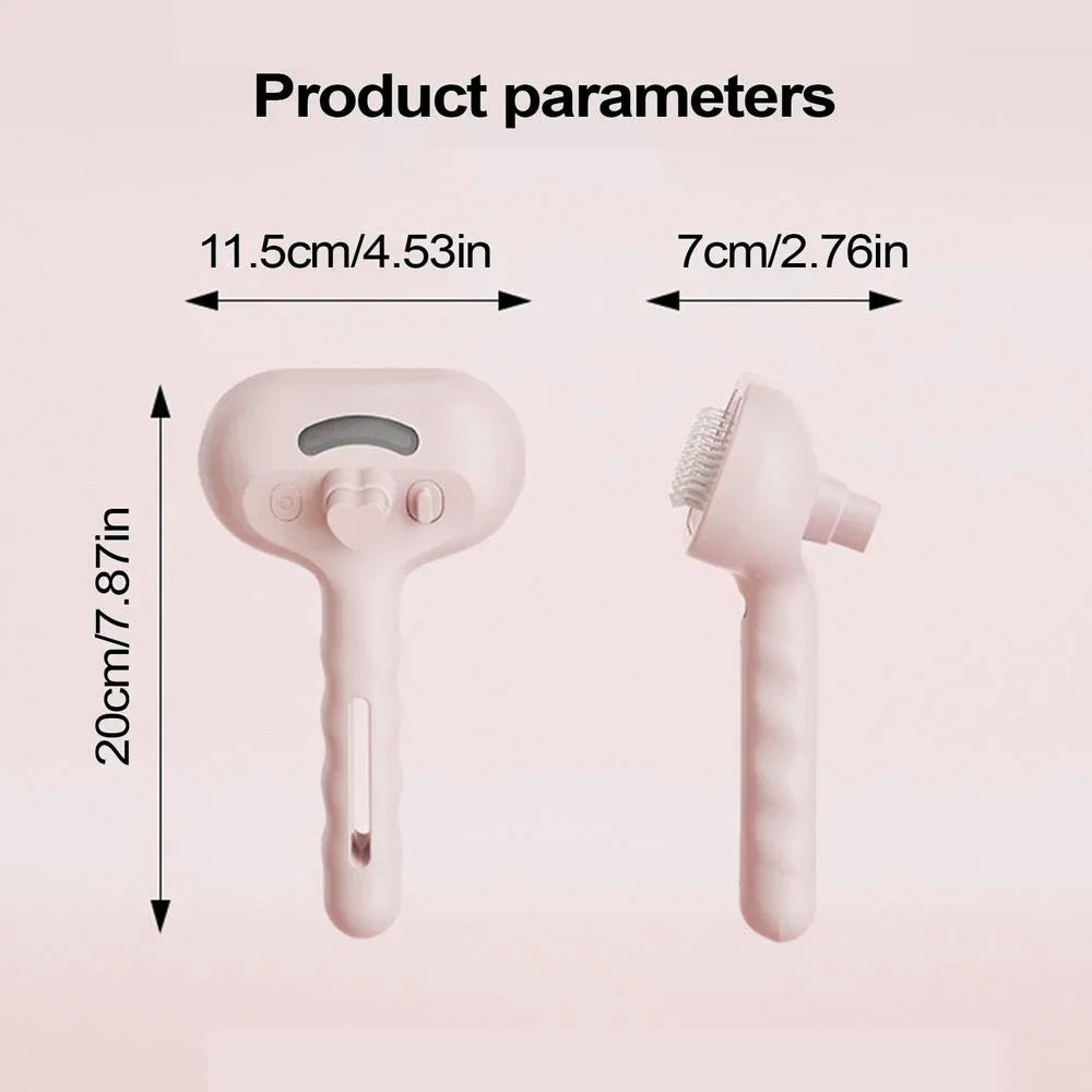 Pet Spray Hair Comb for Dogs & Cats