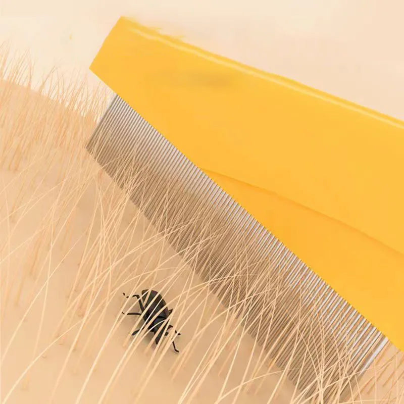 Pet Shedding & Flea Comb – Stainless Steel Grooming Brush (1/2pcs)