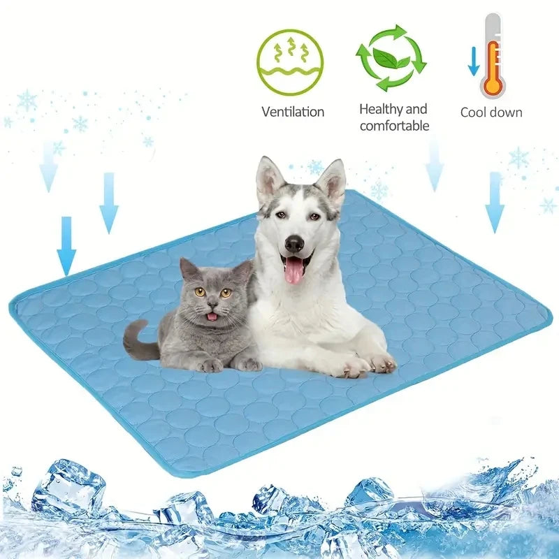 Dog Cooling Mat Summer Bed
