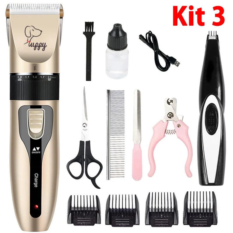 Electric Pet Clipper – Grooming Kit for Dogs & Cats