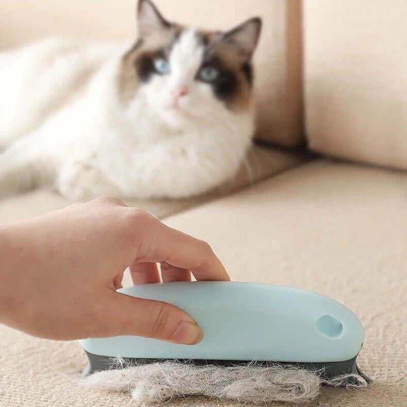 Pet Hair Remover Brush – Dog & Cat Hair Cleaner for Furniture & Cars
