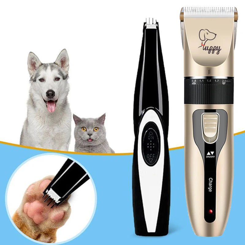 Electric Pet Clipper – Grooming Kit for Dogs & Cats