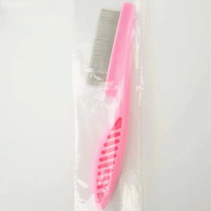 Pet Shedding & Flea Comb – Stainless Steel Grooming Brush (1/2pcs)