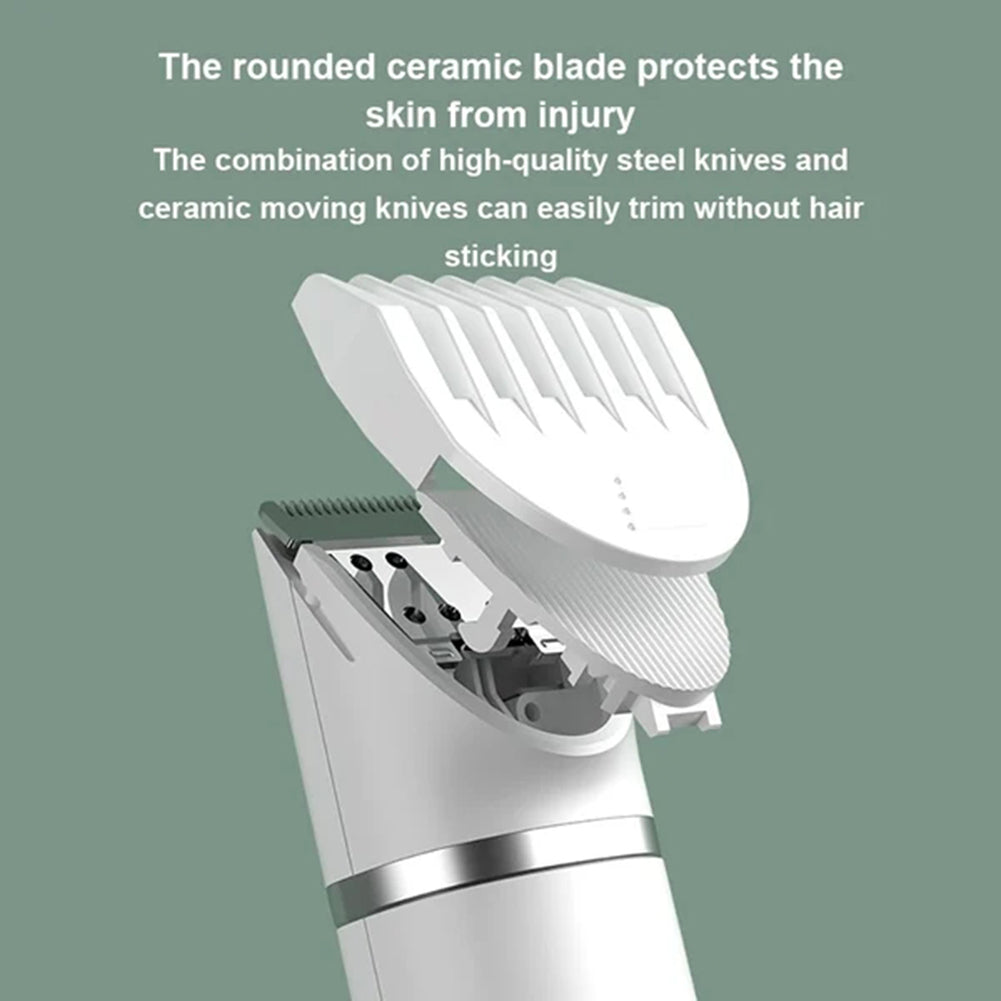 4-in-1 Pet Grooming Kit – USB Rechargeable Dog & Cat Hair Clipper