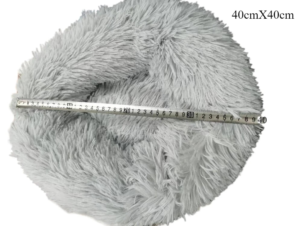 Plush Winter Pet Nest Bed
