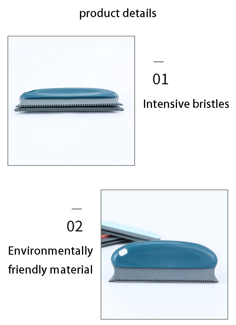 Pet Hair Remover Brush – Dog & Cat Hair Cleaner for Furniture & Cars