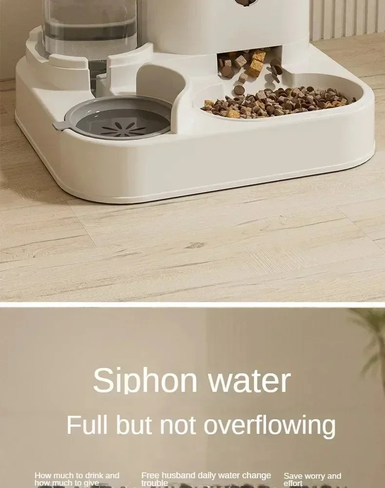 Automatic Pet Food & Water Dispenser