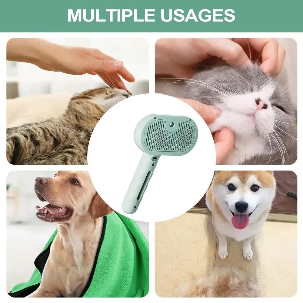 Pet Spray Hair Comb for Dogs & Cats