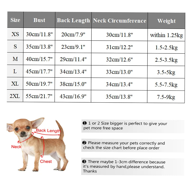 Breathable Dog Vest – Thin Cute Clothes for Small Dogs & Puppies