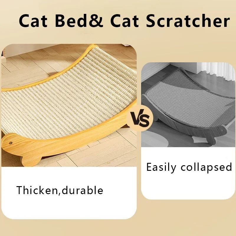 Cat Scratch Board – Wear-Resistant Scratching Pad & Sleeping Bed