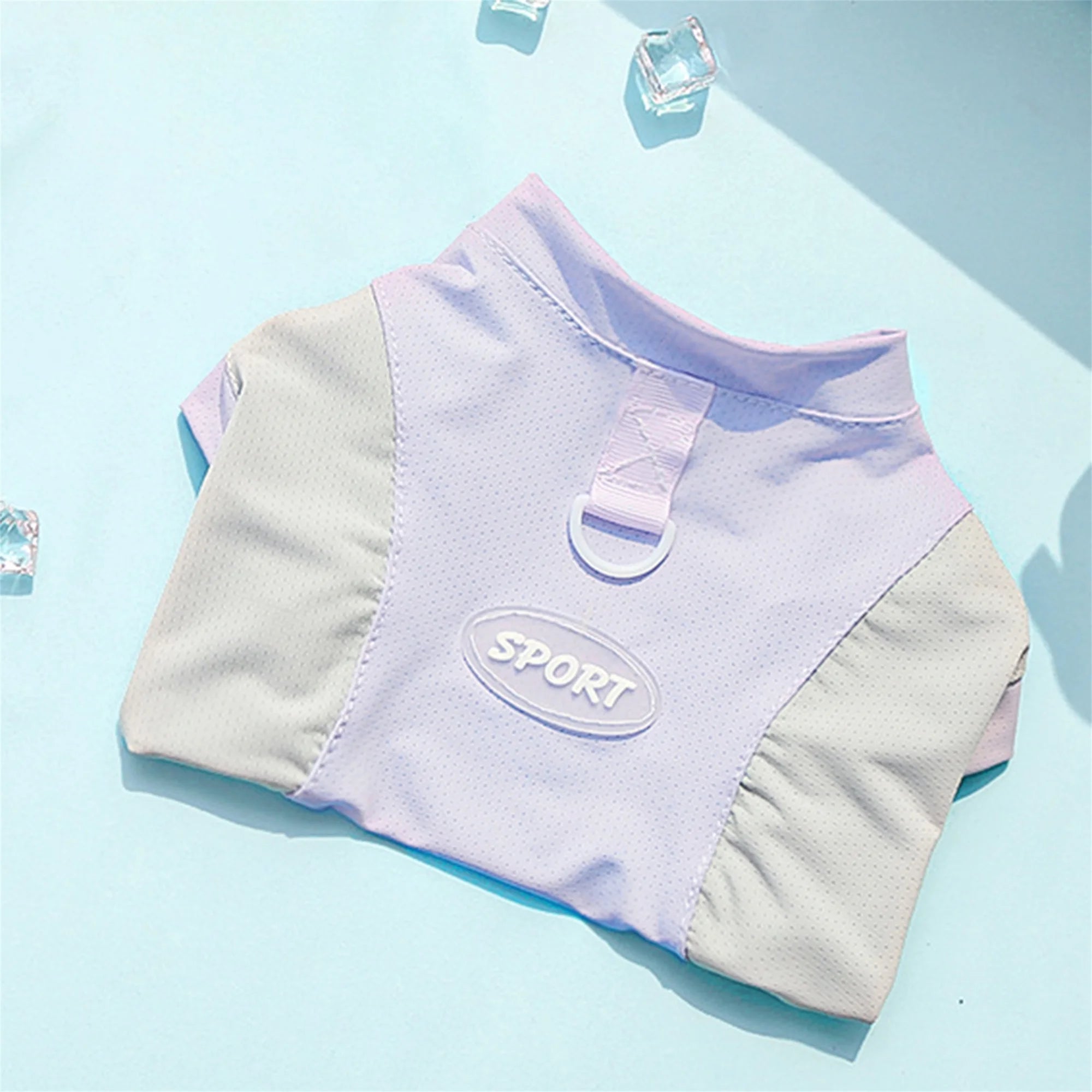 Cooling Dog & Cat T-Shirt – Lightweight Ice Silk Pet Tank Top