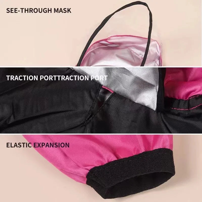 Waterproof Dog Raincoat – Face Design Jumpsuit Pet Jacket