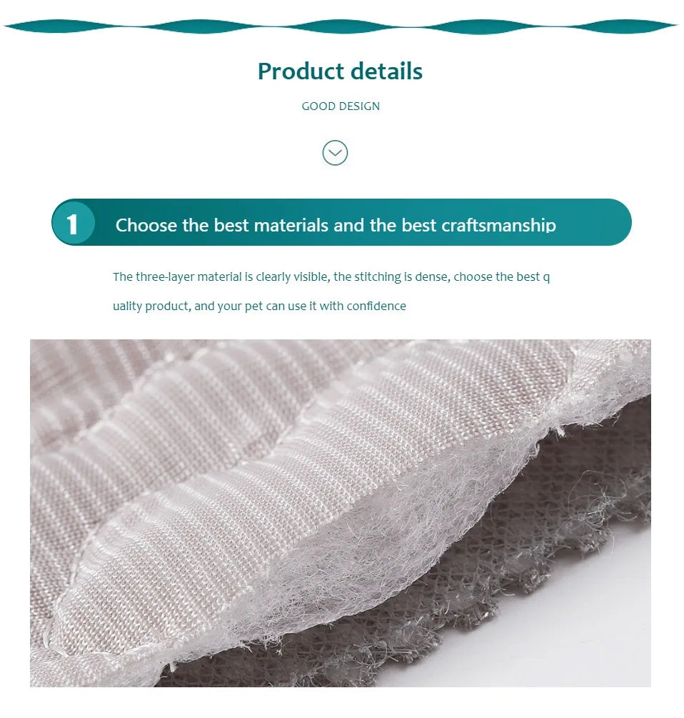 Dog Cooling Mat Summer Bed