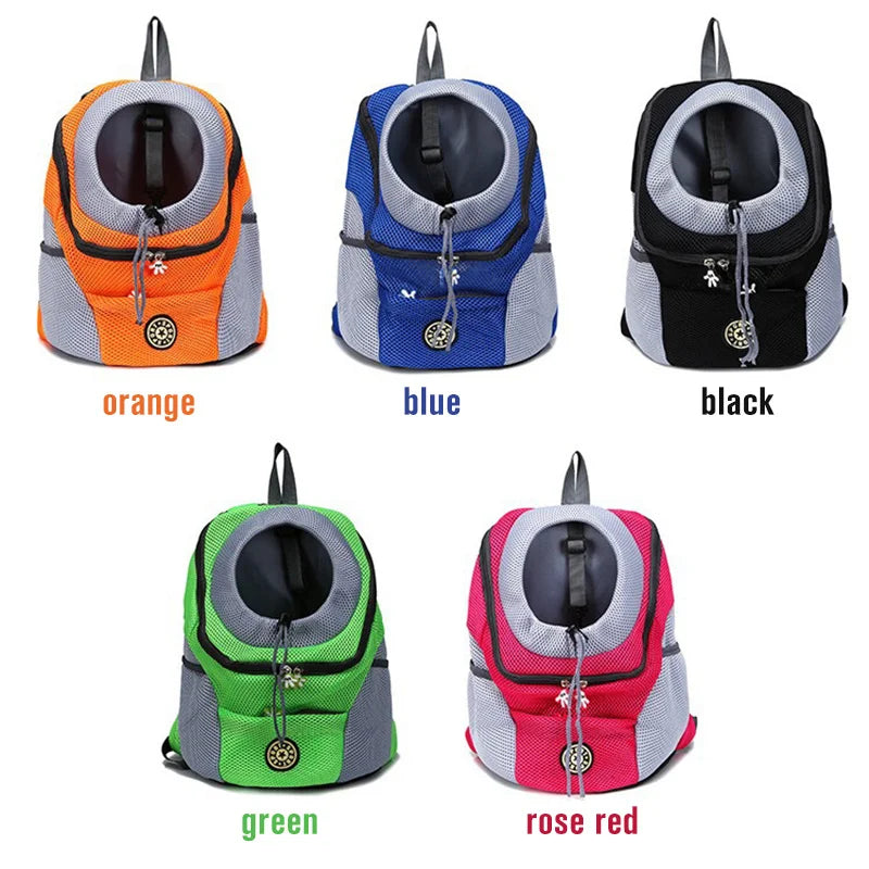 Foldable Pet Backpack – Portable Cat & Dog Travel Chest Bag