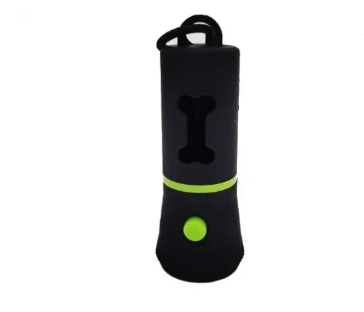 LED Pet Waste Bag Dispenser – Dog Poop Bag Holder with Light