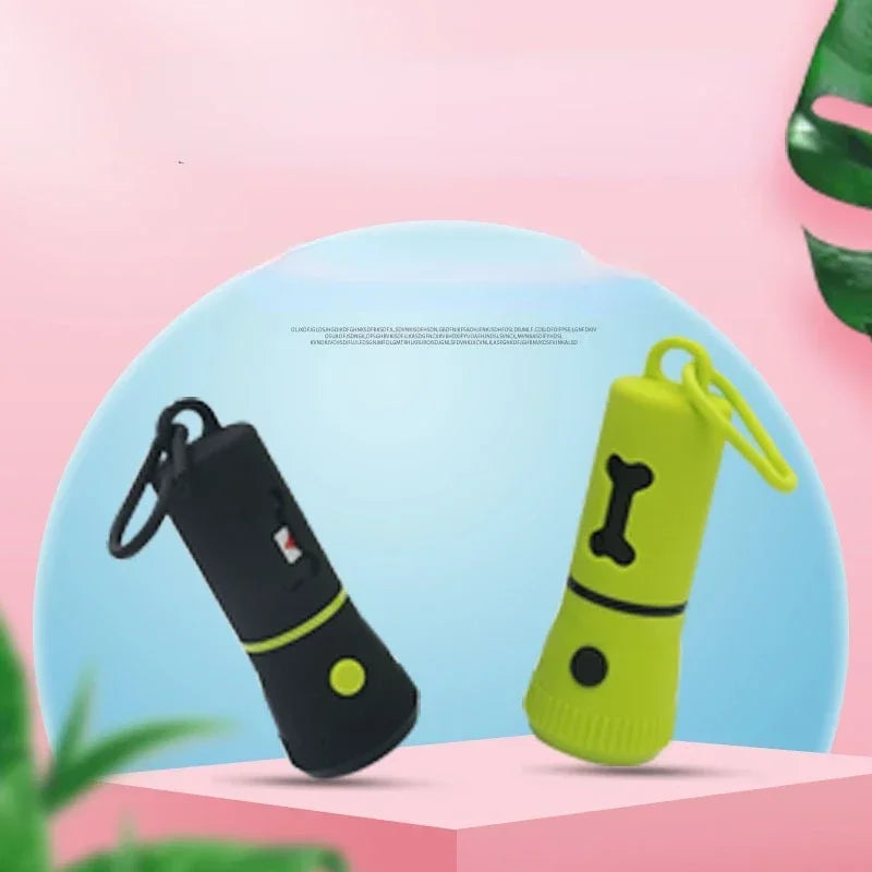 LED Pet Waste Bag Dispenser – Dog Poop Bag Holder with Light