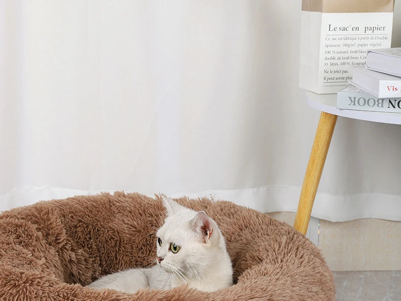 Plush Winter Pet Nest Bed