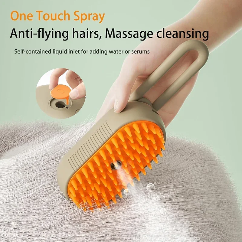 Pet Spray Hair Comb for Dogs & Cats