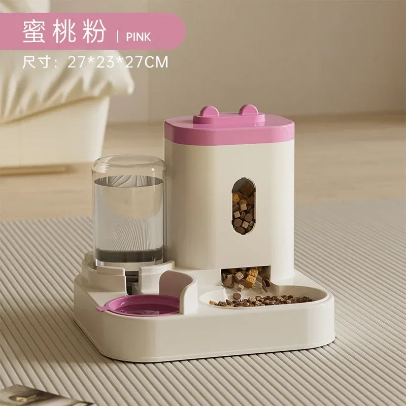 Automatic Pet Food & Water Dispenser