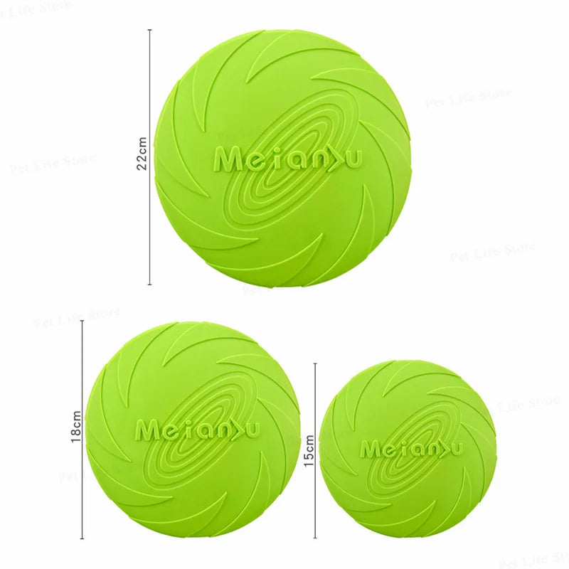 Bite-Resistant Dog Flying Disc – Durable Fetch Toy