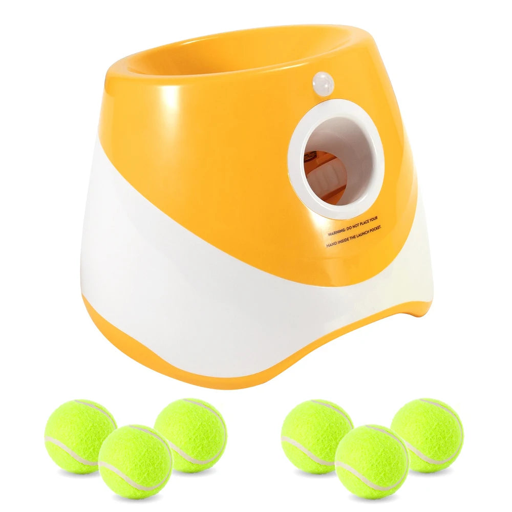 Automatic Dog Ball Launcher – Interactive Fetch Toy