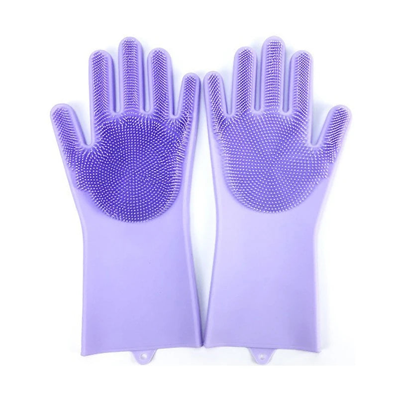 Pet Grooming Gloves – Deshedding & Massage for Dogs & Cats