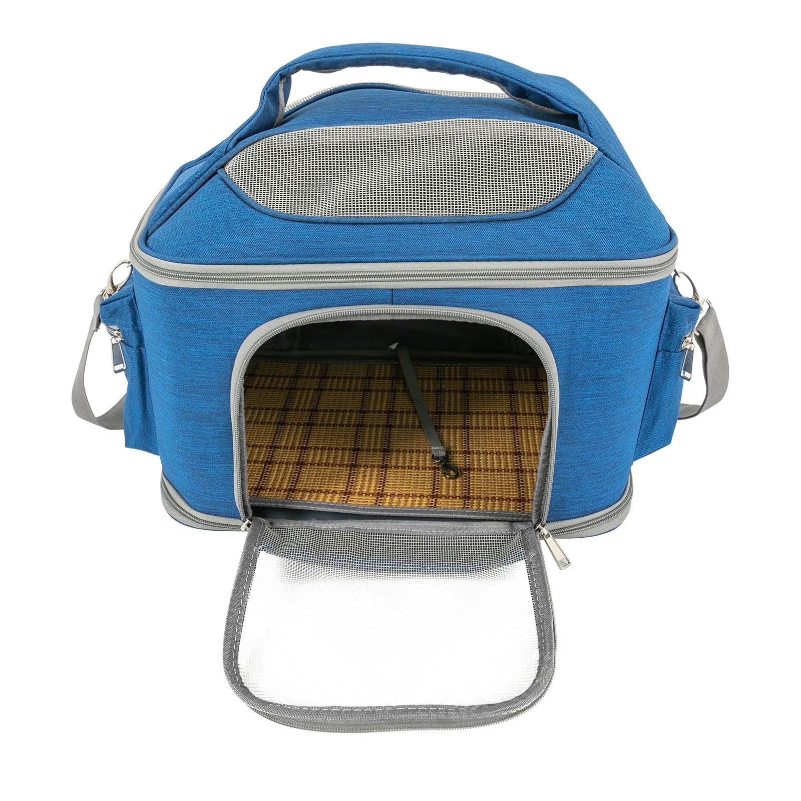Collapsible Pet Carrier – Waterproof Oxford Travel Bag for Cats (7kg)