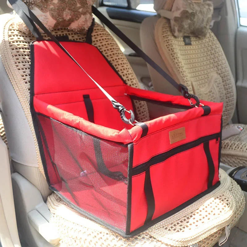 Waterproof Pet Car Seat Bag – Double-Thick Travel Mat & Safety Blanket