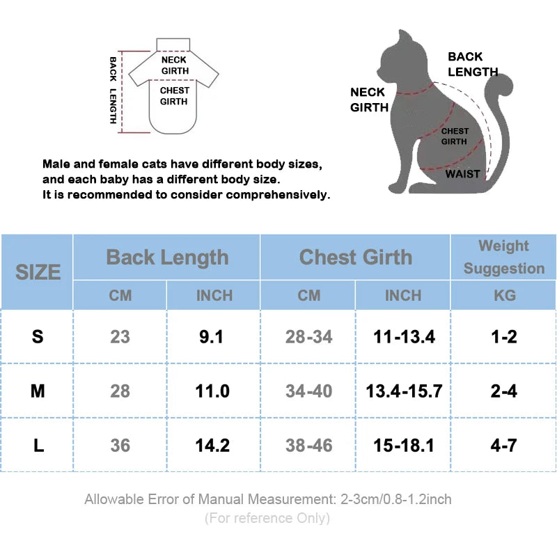 Pet Surgery Recovery Suit