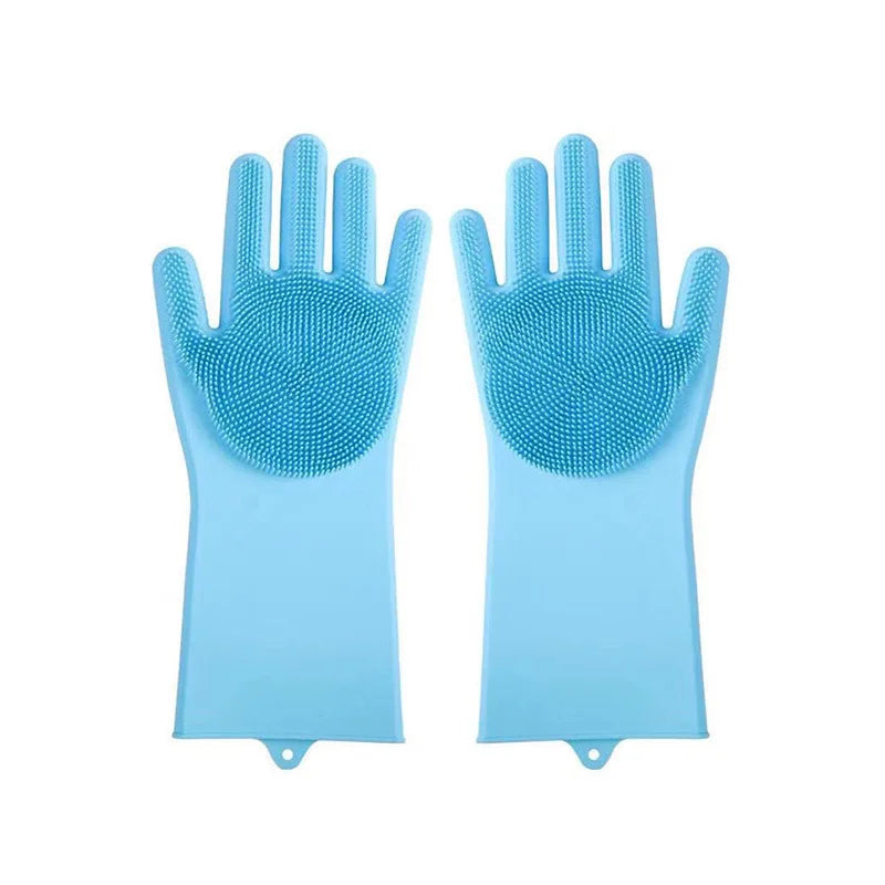 Pet Grooming Gloves – Deshedding & Massage for Dogs & Cats