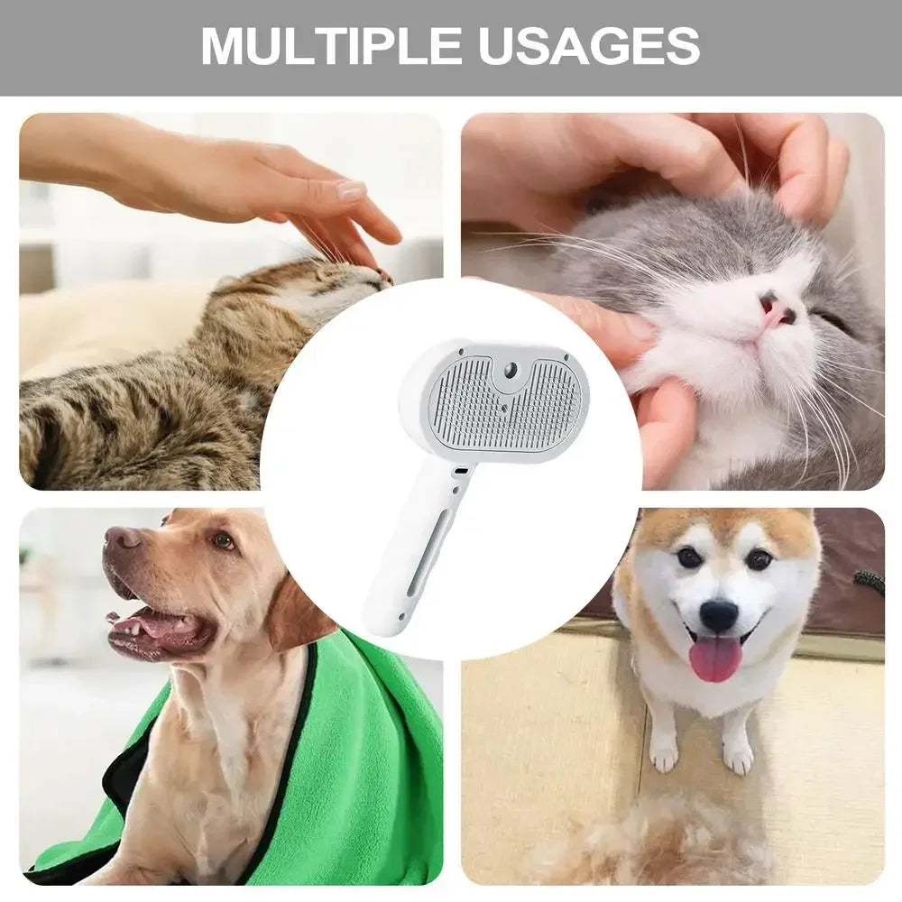 Pet Spray Hair Comb for Dogs & Cats