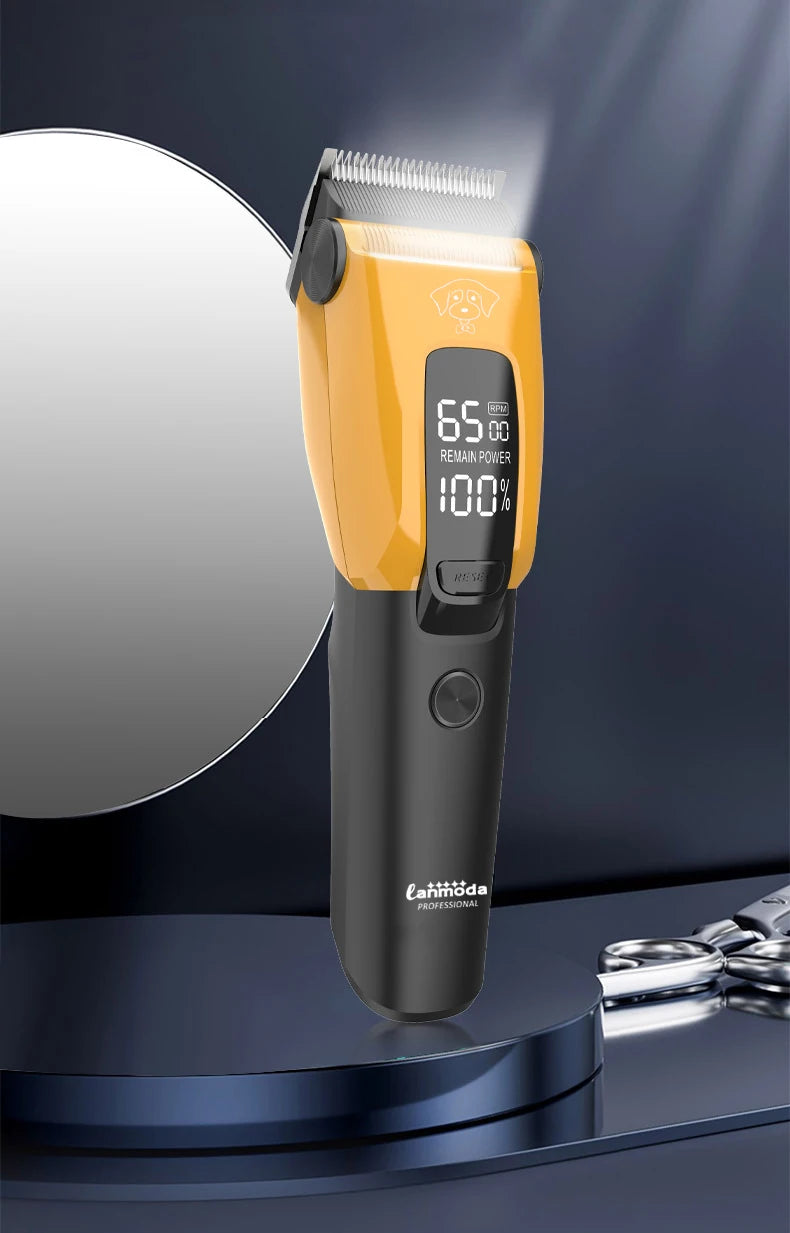 Professional Pet Hair Clipper – Rechargeable Dog & Cat Trimmer