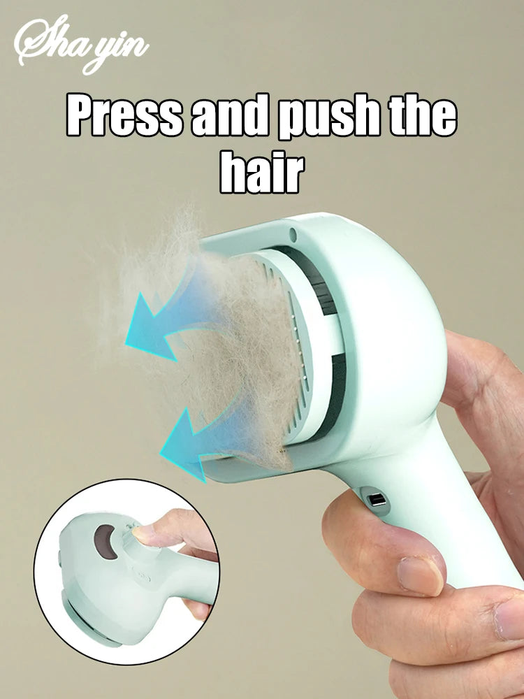 Steam Spray Dog Grooming Brush – Luxury Pet Steam Comb