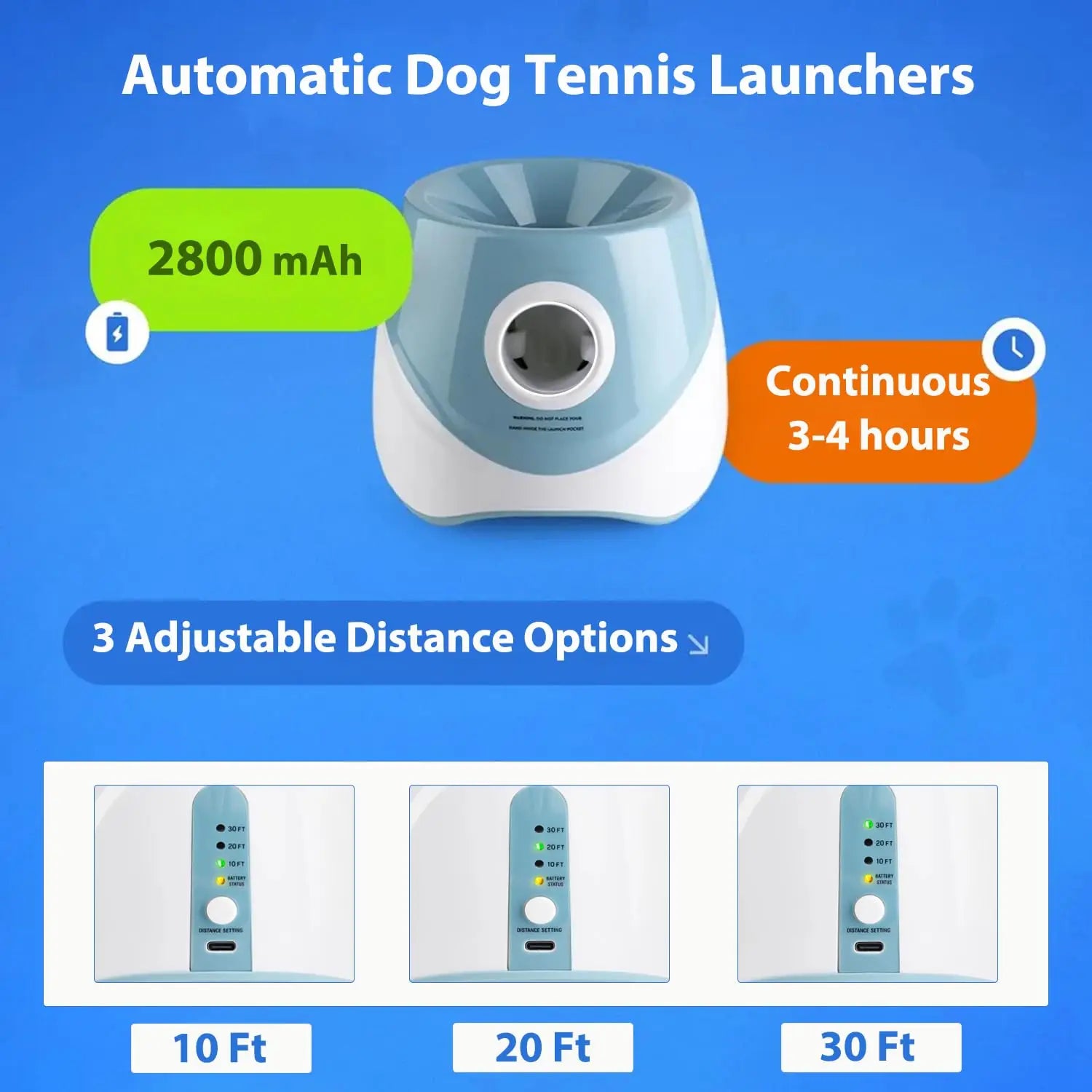 Automatic Dog Ball Launcher – Interactive Fetch Toy