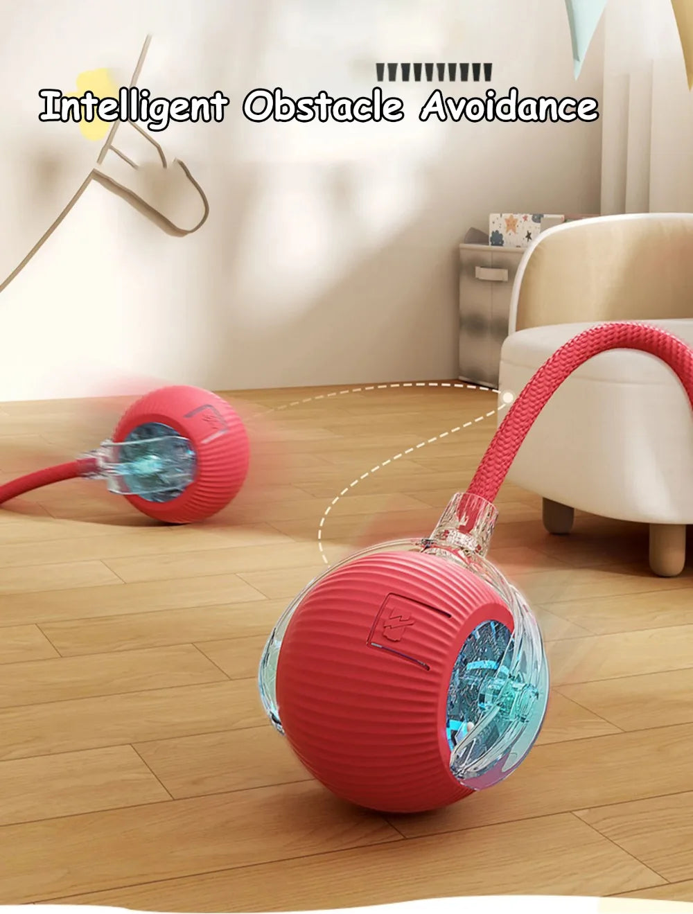 Automatic Interactive Cat Rolling Ball – Smart Pet Toy